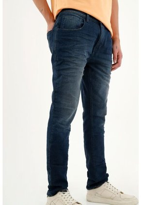 Jean Nudy Azul Para Hombre