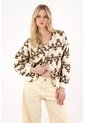 Tennis Buzo Tipo Cárdigan Estampado Para Mujer de Tennis
