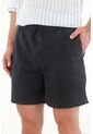 Tennis Bermuda En Dril Negra Con Caída Natural Para Hombre de Tennis