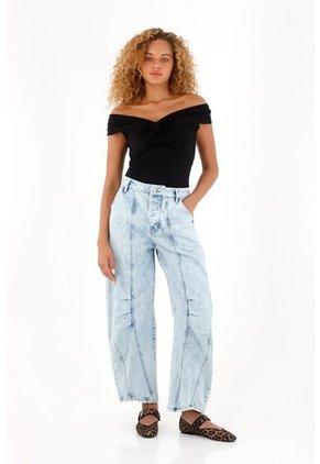 Tennis Jean Horseshoe Tiro Bajo Para Mujer