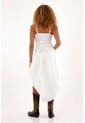 Tennis Vestido Mullet Crudo Con Falda Globo Para Mujer de Tennis
