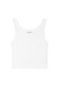 Tennis Camiseta Blanca Ajustada Para Mujer de Tennis