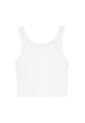 Tennis Camiseta Blanca Ajustada Para Mujer de Tennis