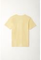 Tennis Camiseta Amarilla Manga Corta Para Hombre de Tennis