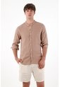 Camisa Manga Larga Cuello Neru Para Hombre de Tennis