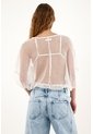Tennis Camisa Con Recogido En Ruedo Crudo Para Mujer de Tennis