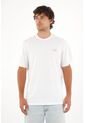 Tennis Camiseta Jersey Con Mini Aplique Blanca Para Hombre de Tennis