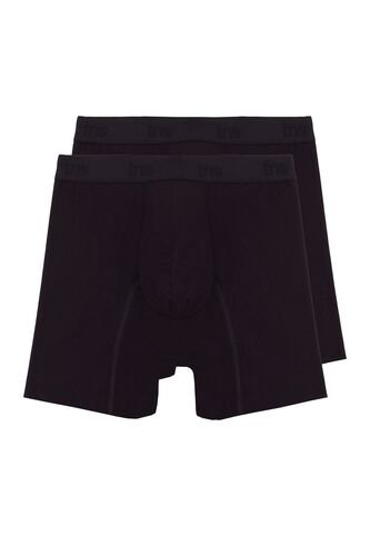 Tennis Bóxer Negro Duopack Para Hombre Tennis
