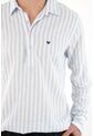 Tennis Camisa Manga Larga Con Diseño A Rayas Para Hombre de Tennis