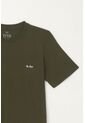 Camiseta Básica Con Estampado Verde Para Niño de Tennis
