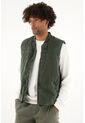Tennis Chaleco Verde Con Teñido Overdye Para Hombre de Tennis