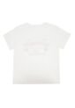 Camiseta Blanca Con Estampado Para Mujer de Tennis
