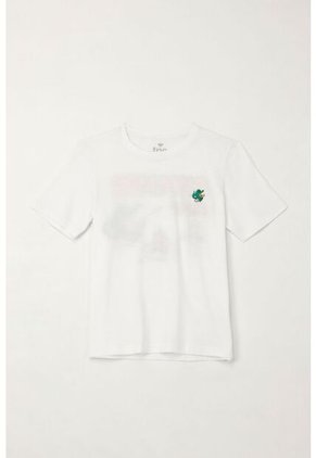 Camiseta Con Estampado Summer Camp Blanca Para Niño