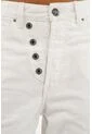 Jean Crudo Con Botones Para Mujer de Tennis