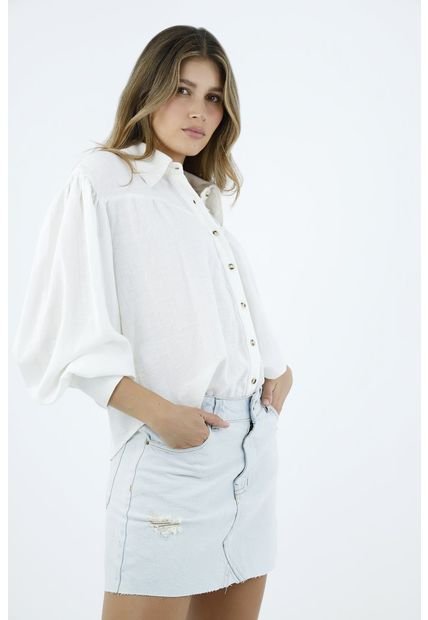 Camisa Blanca Para Mujer