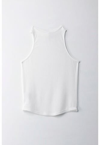 Tennis Camiseta En Tela Tejida Con Brillo Crudo Para Mujer Tennis