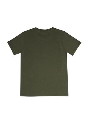 Tennis Camiseta Estampada Verde Para Hombre