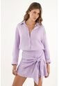Tennis Falda Corta Morada Para Mujer de Tennis