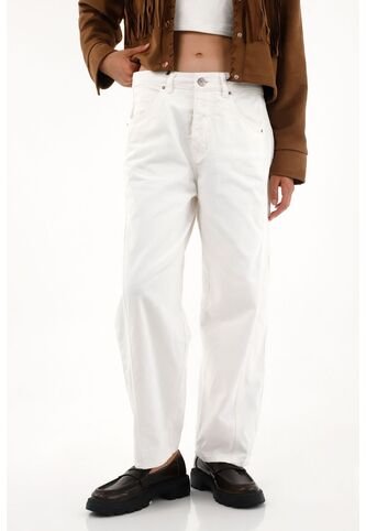 Tennis Jean Horseshoe De Tiro Bajo En Denim Crudo Para Mujer Tennis