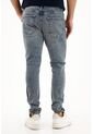 Tennis Jean Super Skinny Con Rotos Para Hombre de Tennis
