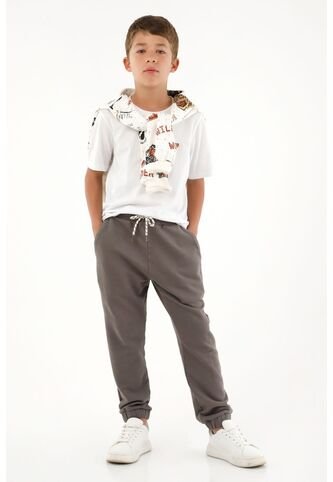 Pantalón Jogger Gris Para Niño Tennis