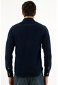 Tennis Camisa Con Bolsillos De Tapa Azul Para Hombre de Tennis