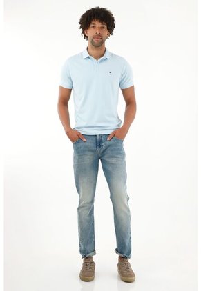 Tennis Jean Nudy Tono Medio Para Hombre