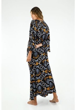 Kimono Azul Para Mujer