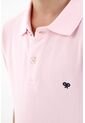 Polo Cuello Tejido Rosada Para Niño de Tennis