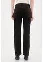 Tennis Jean Recto En Corduroy Con Efecto Vintage Negro Para Mujer de Tennis
