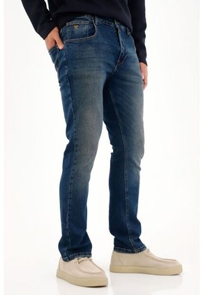 Tennis Jean Nudy De Tiro Medio Con Bordado En Relojera Para Hombre