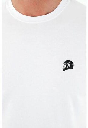 Tennis Camiseta Blanca Manga Corta Para Hombre