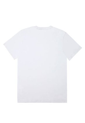 Tennis Camiseta Con Bordado Blanca Para Hombre