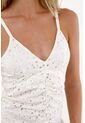 Tennis Vestido Corto En Ojalillo Crudo De Ajuste Cómodo Para Mujer de Tennis