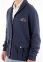 Tennis Buzo En Burda Con Botones Azul Para Hombre de Tennis