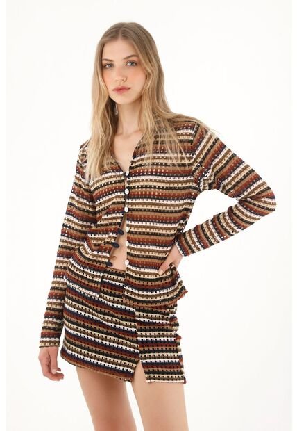 Tennis Falda Corta Tejida Ajustada Para Mujer