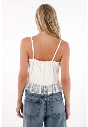 Tennis Camisa Con Encaje Para Mujer