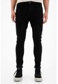 Tennis Jean Negro Super Skinny Para Hombre de Tennis