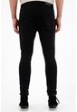 Tennis Jean Negro Super Skinny Para Hombre de Tennis