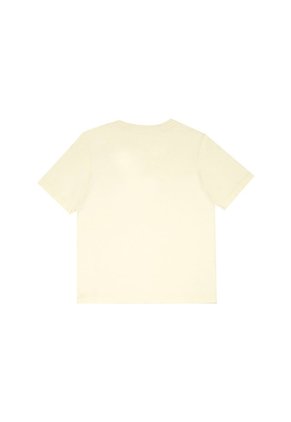 Camiseta Básica Estampada Crudo Para Niño
