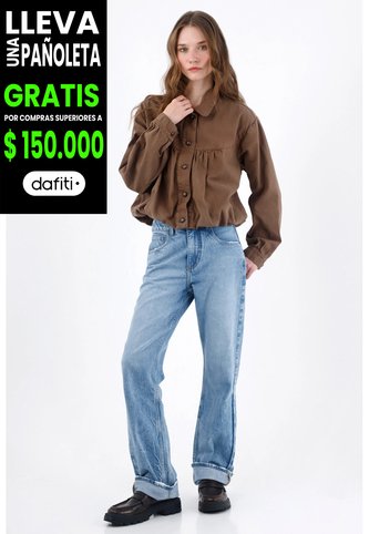 Tennis Chaqueta Relaxed Fit Con Detalle Fruncido En Algodón Marrón Para Mujer Tennis