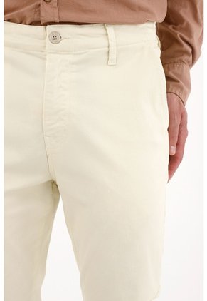 Tennis Pantalón Chino Crudo Con Textura Suave Para Hombre