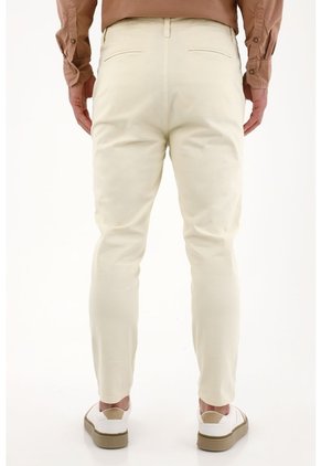 Tennis Pantalón Chino Crudo Con Textura Suave Para Hombre