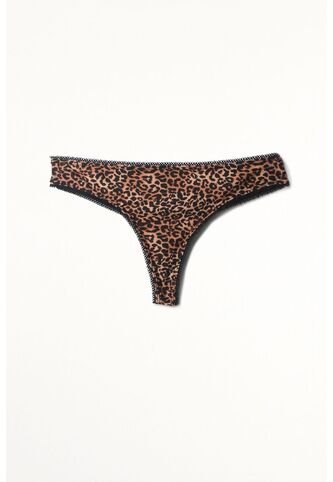 Tennis Panty Tipo Tanga Animal Print Para Mujer Tennis