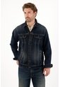 Tennis Abrigo Tipo Trucker Azul Para Hombre de Tennis