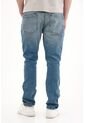 Tennis Jean Nudy Tiro Medio Azul Con Textura Suave Para Hombre de Tennis