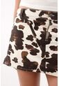 Tennis Falda Corta Con Estampado Animal Print Para Mujer de Tennis