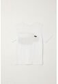 Camiseta Básica Con Estampado Blanca Para Niño de Tennis