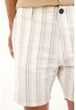 Tennis Bermuda Chino Con Diseño A Rayas Para Hombre de Tennis