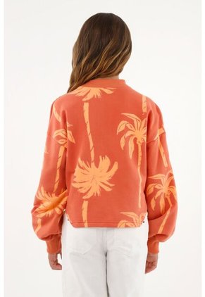 Buzo Estampado De Diseño Cerrado Para Niña